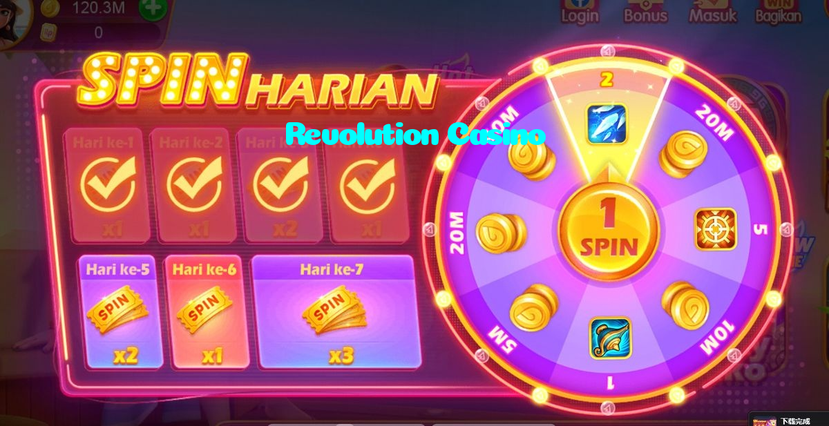 Revolution Casino casino presented on mobile device in Pakistan with slots and live games