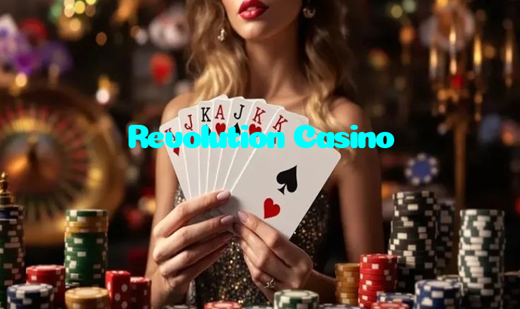 Revolution Casino casino presented on mobile device in Pakistan with slots and live games